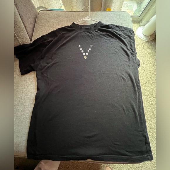 Mens - Darc Sport - Hell & Back Premium Oversized Tee in Black/Tan - Picture 2 of 5